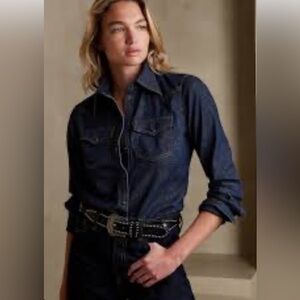 Banana Republic Denim Button Up Shirt